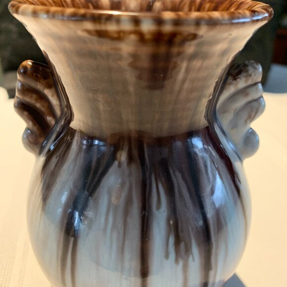 Mid Century - Brown Drip Glaze West German Vase - 501-12. - Picture 3 of 8